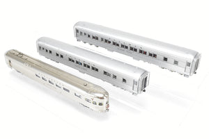 HO Brass TCY - The Coach Yard CB&Q/C&S/FW&D - Burlington Route 1940 Texas Zephyr 9-Car Set