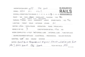 HO Brass NPP - Nickel Plate Products Erie Railroad K-1 Class 4-6-2 Pacific Baker Valve Gear Version Custom Painted