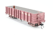 Load image into Gallery viewer, HOn3 Blackstone Models D&amp;RGW - Denver &amp; Rio Grande Western High Side Gondola Flying Grande Herald No. 1258
