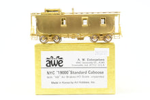 Load image into Gallery viewer, HO Brass A. W. Enterprises NYC - New York Central 19000 “Standard” Caboose w/AB Air Brakes
