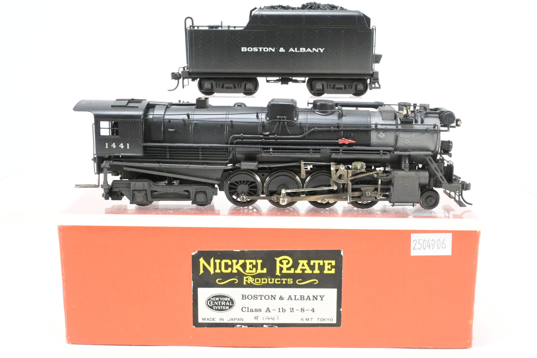 HO Brass NPP - Nickel Plate Products B&A - Boston & Albany Class A-1b 2-8-4 Custom Painted