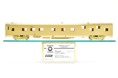 HO Brass Oriental Limited NP - Northern Pacific North Coast Limited 8 Duplex 6 RMTE 1 CPT 3 BDR Pullman Sleeper