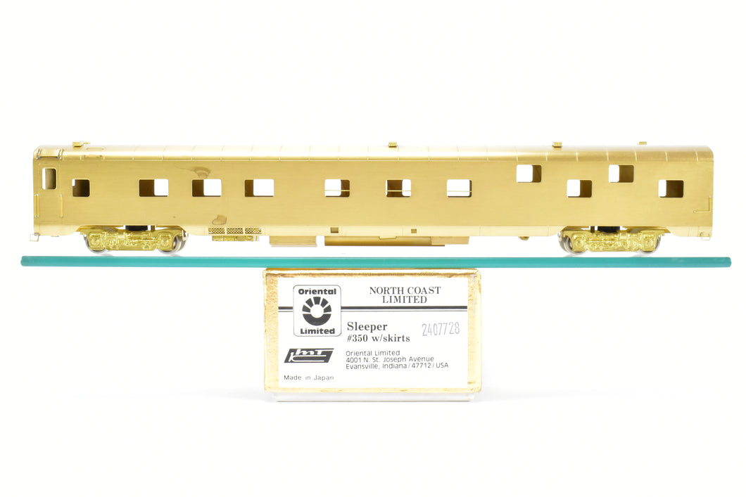 HO Brass Oriental Limited NP - Northern Pacific North Coast Limited 8 Duplex 6 RMTE 1 CPT 3 BDR Pullman Sleeper