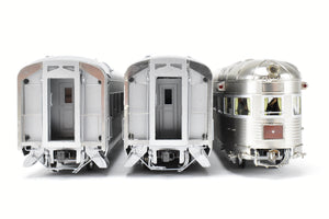 HO Brass TCY - The Coach Yard CB&Q/C&S/FW&D - Burlington Route 1940 Texas Zephyr 9-Car Set