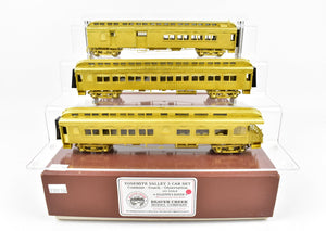 HO Brass CON Beaver Creek Model Co.  Yosemite Valley 3-Car Set: Combine, Coach and Observation - Collector's Edition