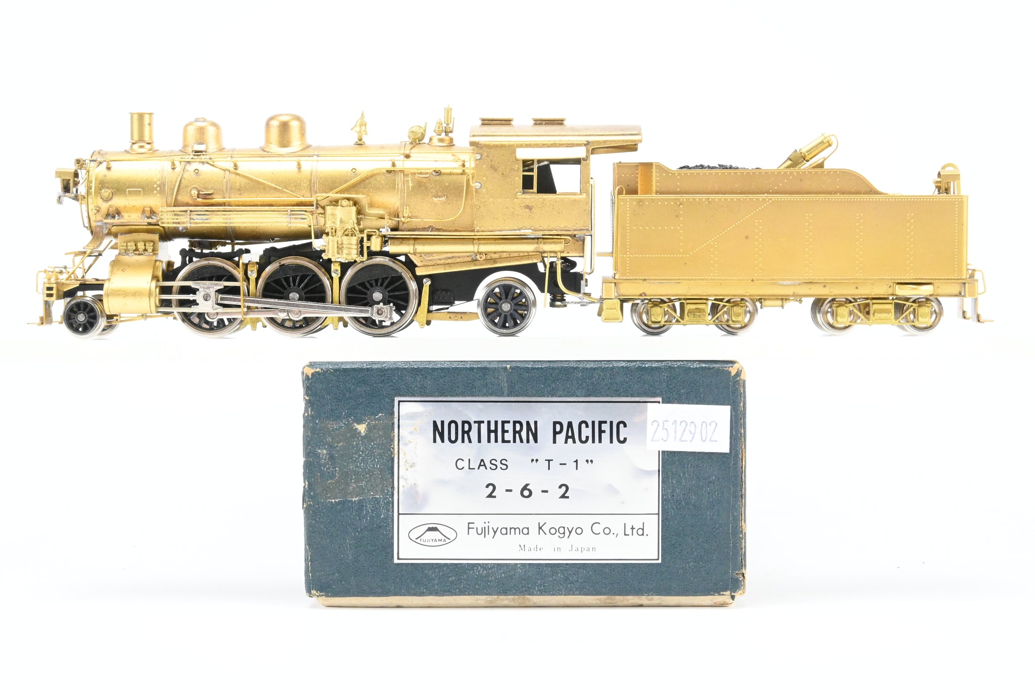HO Brass PFM - Fujiyama NP - Northern Pacific 2-6-2 Class T-1