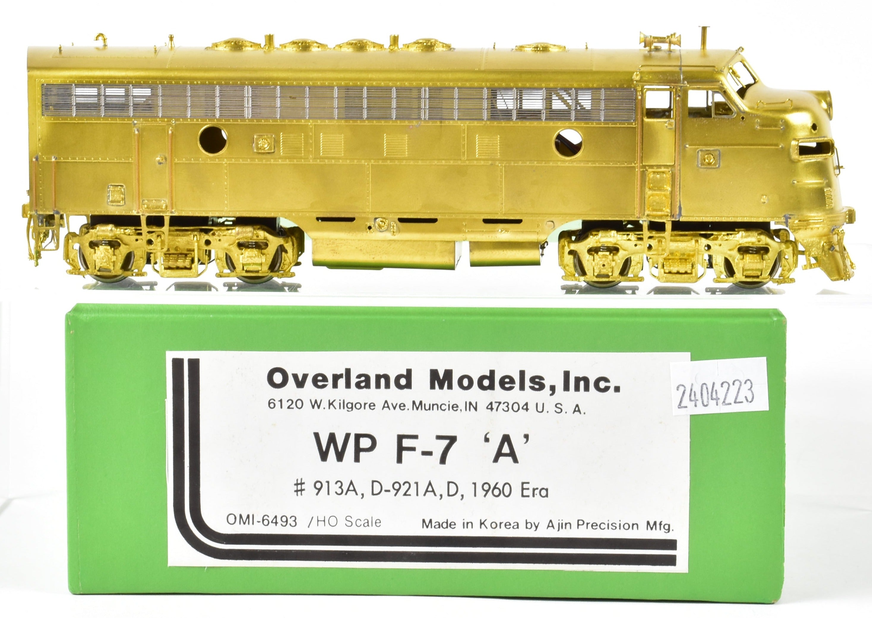 HO Brass OMI - Overland Models Inc. WP - Western Pacific EMD