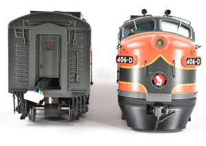 O Scale Sunset Models GN - Great Northern EMD FT A/B Hybrid Set w/ DCC & Sound Road Numbers 406D/406B