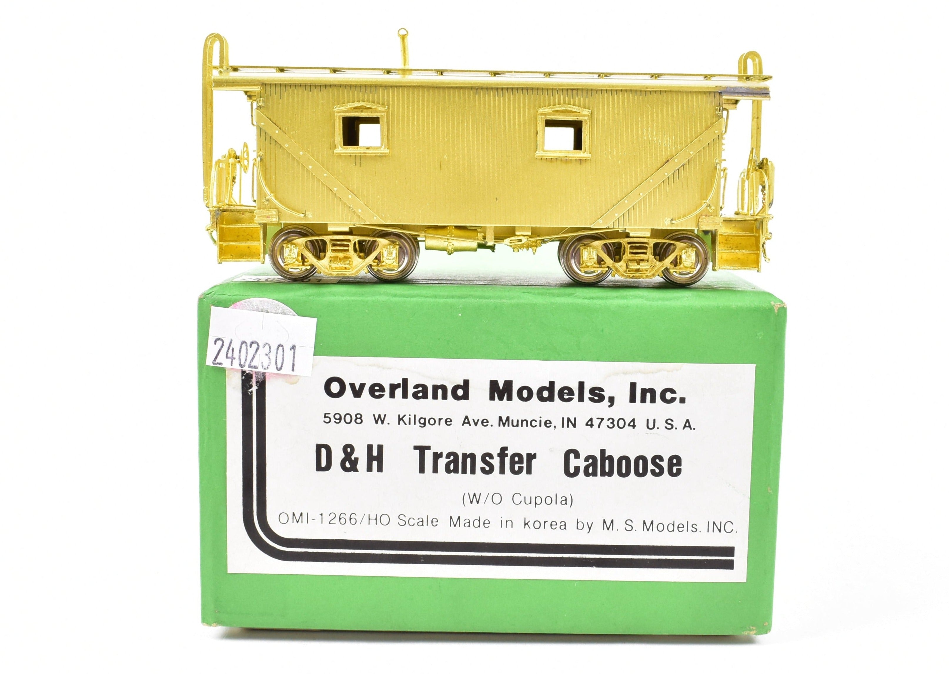 HO Brass OMI - Overland Models, Inc. D&H - Delaware & Hudson