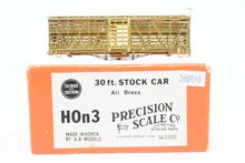 Load image into Gallery viewer, HOn3 Brass PSC - Precision Scale Co. C&amp;S - Colorado &amp; Southern or RGS - Rio Grande Southern 30' Stock Car
