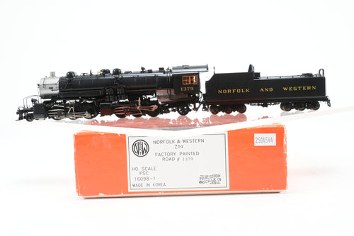 HO Brass PSC - Precision Scale Co. N&W - Norfolk & Western Z1a Class 2-6-6-2 Factory Painted No. 1379