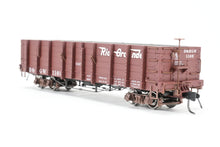 Load image into Gallery viewer, HOn3 Blackstone Models D&amp;RGW - Denver &amp; Rio Grande Western High Side Gondola Flying Grande Herald No. 1165

