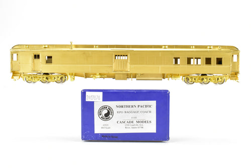HO Brass Cascade Models NP - Northern Pacific HW RPO/Baggage/Coach #1101