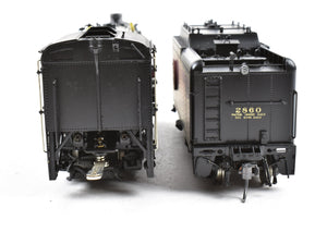 HO Brass CON Van Hobbies B.C.R. - British Columbia Railway 4-6-4 Class H1e Royal Hudson Factory Panted No. 2860