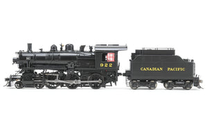 HO Rapido Trains, Inc. CPR - Canadian Pacific Railway D10 Class 4-6-0 Ten Wheeler, Factory Finished No. 922 W/ESU DCC & Sound