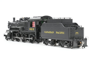 HO Rapido Trains, Inc. CPR - Canadian Pacific Railway D10 Class 4-6-0 Ten Wheeler, Factory Finished No. 922 W/ESU DCC & Sound