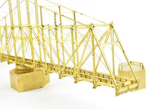 Load image into Gallery viewer, HO Brass OMI - Overland Models, Inc. CON Camas Prairie Drawbridge #50 with Crib &amp; Pier Set unpainted
