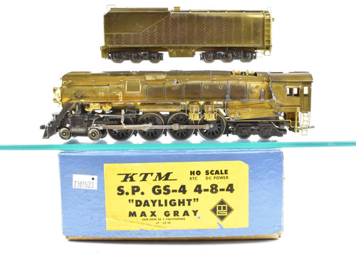 HO Brass Max Gray SP - Southern Pacific Class GS-4 4-8-4 De-Skirted