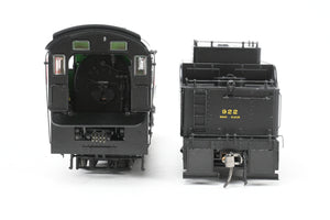 HO Rapido Trains, Inc. CPR - Canadian Pacific Railway D10 Class 4-6-0 Ten Wheeler, Factory Finished No. 922 W/ESU DCC & Sound