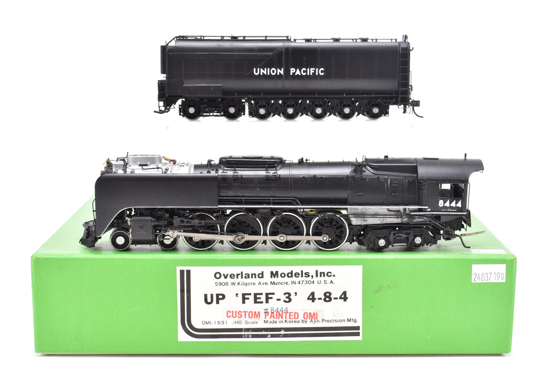 HO Brass CON OMI - Overland Models Inc. UP - Union Pacific FEF-3 4-8-4 –  ReSourced Rails