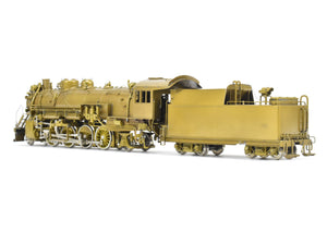 HO Brass CON Oriental Limited CB&Q - Burlington Route O-1a 2-8-2 Elesco FWH