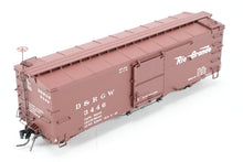 Load image into Gallery viewer, HOn3 Blackstone Models D&amp;RGW - Denver &amp; Rio Grande Western 30' Box Car Flying Grande Herald No. 3446
