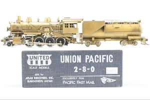 HO Brass PFM - United UP - Union Pacific 2-8-0 Last Run