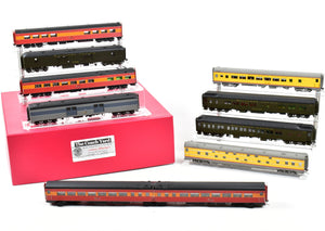HO Brass TCY - The Coach Yard SP - Southern Pacific "Starlight" 10 Car Mixed Train, Factory Finished