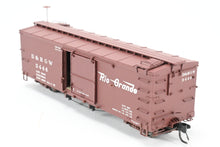 Load image into Gallery viewer, HOn3 Blackstone Models D&amp;RGW - Denver &amp; Rio Grande Western 30' Box Car Flying Grande Herald No. 3446
