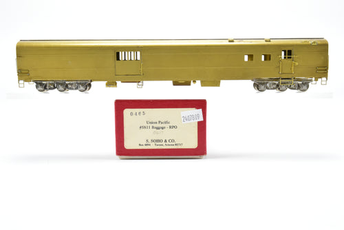 HO Brass S. Soho & Co. UP - Union Pacific ACF 1949 #5811 Baggage RPO