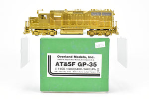 HO Brass OMI - Overland Models Inc. AT&SF- Santa Fe EMD GP-35 PH III Nos. 1400 - 1449 (Ex 3400 - 3449)
