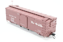 Load image into Gallery viewer, HOn3 Blackstone Models D&amp;RGW - Denver &amp; Rio Grande Western 30' Box Car Flying Grande Herald No. 3240
