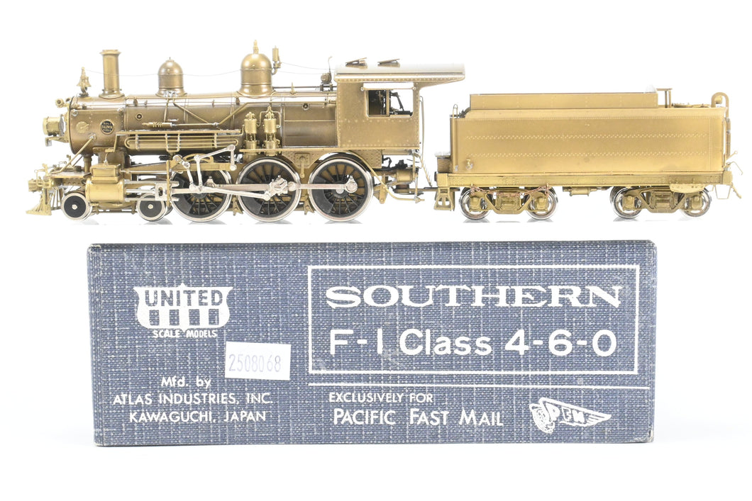 HO Brass PFM - United SOU - Southern Railway F-1 4-6-0 1977 Run