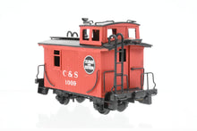 Load image into Gallery viewer, HOn3 Brass NJ Custom Brass C&amp;S - Colorado &amp; Southern 2-Axle Caboose #1009 Custom Painted
