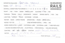 Load image into Gallery viewer, HO Rapido Trains, Inc. CPR - Canadian Pacific Railway D10 Class 4-6-0 Ten Wheeler Factory Finished No. 926
