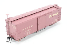Load image into Gallery viewer, HOn3 Blackstone Models D&amp;RGW - Denver &amp; Rio Grande Western 30' Box Car Flying Grande Herald No. 3109
