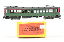 Load image into Gallery viewer, HO Brass CON Suydam CNS&amp;M - North Shore Line Interurban Coach 700 Custom Painted Unlettered WRONG BOX
