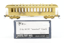 Load image into Gallery viewer, HOn3 Brass PFM - Samhongsa D&amp;RGW - Denver &amp; Rio Grande Western “Standard” Coach

