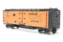 Load image into Gallery viewer, O Brass Pecos River Brass ATSF - Santa Fe SFRD Rr-40 Class Steel Refrigerator Car FP No. 8599
