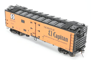 O Brass Pecos River Brass ATSF - Santa Fe SFRD Rr-40 Class Steel Refrigerator Car FP No. 8599