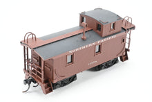 Load image into Gallery viewer, HO Brass NWSL - Northwest Short Line NP - Northern Pacific 1700 Series Wood Caboose 1940’s Rebuilt Custom Painted &amp; Weathered No. 1204
