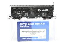 Load image into Gallery viewer, HOn3 Blackstone Models D&amp;RGW - Denver &amp; Rio Grande Western 30' Stock Car Flying Grande No. 5757
