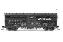 Load image into Gallery viewer, HOn3 Blackstone Models D&amp;RGW - Denver &amp; Rio Grande Western 30' Stock Car Flying Grande No. 5757
