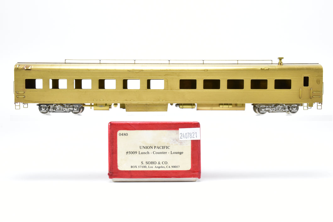 HO Brass S. Soho & Co. UP - Union Pacific ACF 1949 5009 Lunch Counter Lounge
