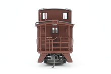 Load image into Gallery viewer, HO Brass NWSL - Northwest Short Line NP - Northern Pacific 1700 Series Wood Caboose 1940’s Rebuilt Custom Painted &amp; Weathered No. 1204
