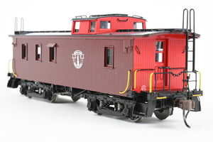 HO Brass Railworks B&M - Boston & Maine Wood Caboose w/Wide Monitor Factory Painted