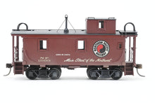 Load image into Gallery viewer, HO Brass NWSL - Northwest Short Line NP - Northern Pacific 1700 Series Wood Caboose Rebuilt Steel Ends &amp; Steps Custom Painted &amp; Weathered No. 1289
