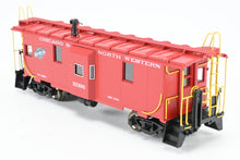 Load image into Gallery viewer, HO Brass OMI - Overland Models, Inc. C&amp;NW - Chicago &amp; North Western Steel Bay Window Caboose FP Red No. 10396
