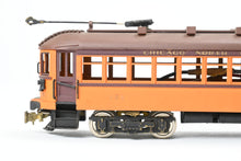 Load image into Gallery viewer, HO Brass CON Suydam CNS&amp;M - North Shore Line Interurban 251 Combination Coach Custom Painted No. 252
