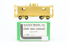 Load image into Gallery viewer, HO Brass OMI - Overland Models, Inc. CGW - Chicago Great Western Steel “NE” Style caboose
